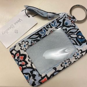 Vera Bradley zip badge